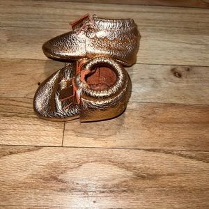 SOLD———-Baby Leather Moccasins